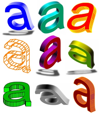 3d text logo maker